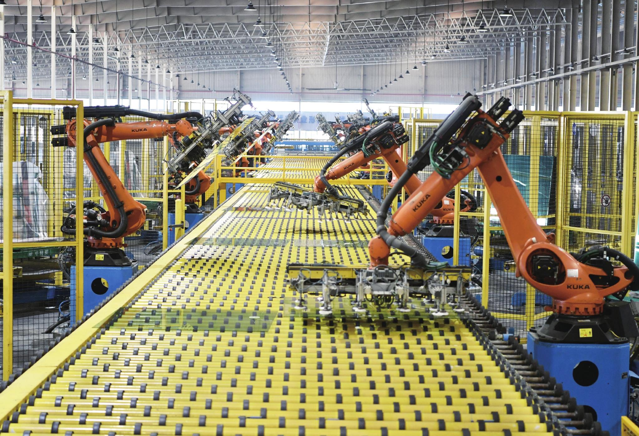 機械制造生產車間