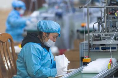 湖南瀏陽 開足馬力保供應，口罩產銷兩旺顯擔當